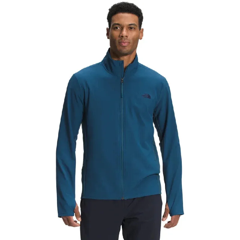 The North Face NF0A5GANBH7 Men Blue Treadway Hybrid Future Fleece Jacket NCL731 Relaxed Men's Australian 