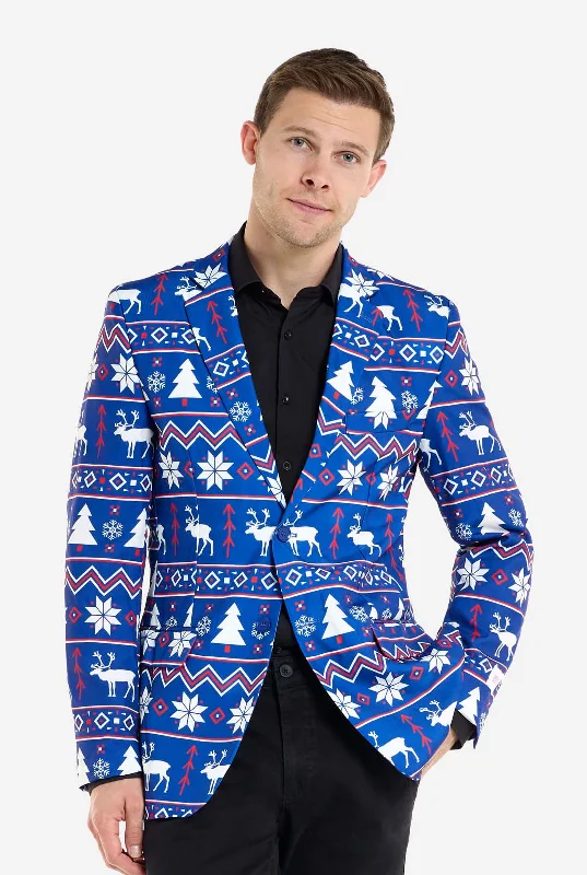 Blue Christmas Nordic Confident Men's Power