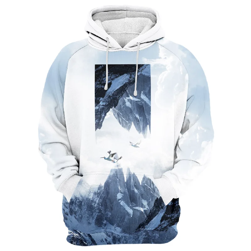 Snow Ridge Hoodie Cool Men's Distressed