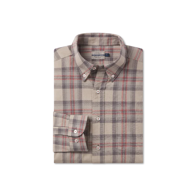 Martin County Washed Dress Shirt Practical Men's Multi