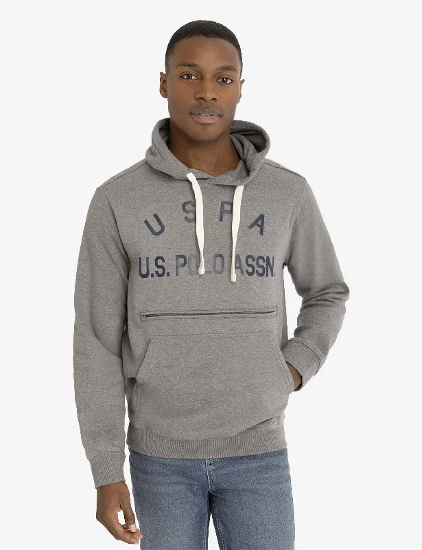 USPA FLEECE GRAPHIC PULLOVER HOODIE Traditional Men's Country