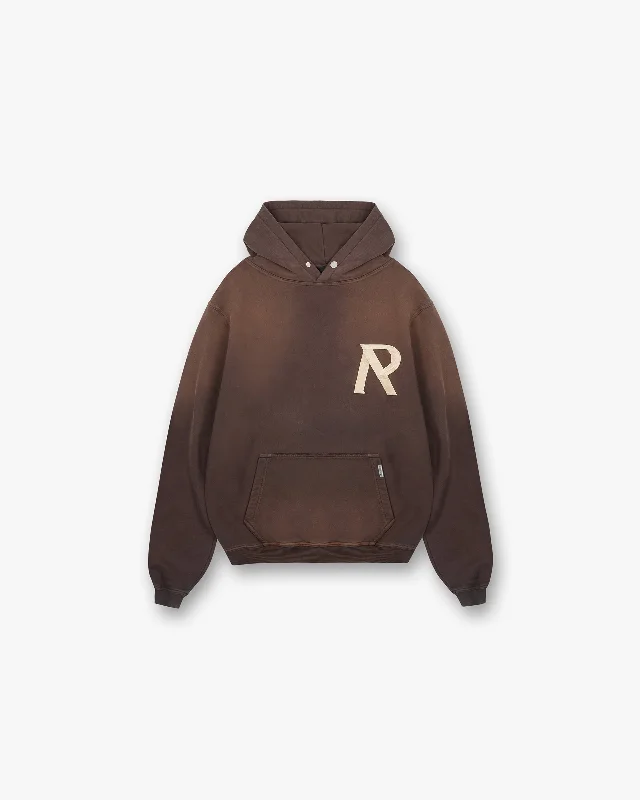 Masking Tape Initial Hoodie - Cedar Hip Men's Urban