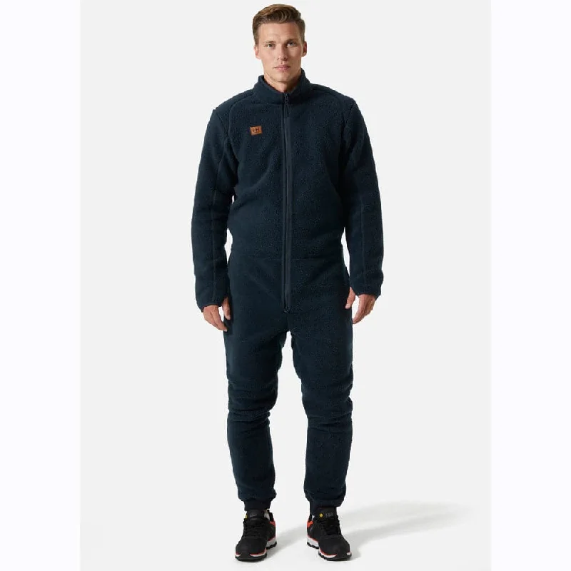 Helly Hansen 72182 Heritage Pile One Piece Onesie Sleek Men's Metallic