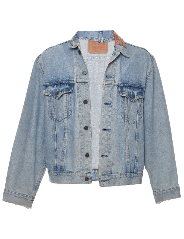 Levi's Customised Denim Jacket - L Artistic Men's Avant