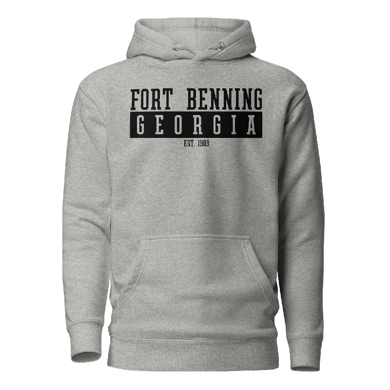 Fort Benning Hoodie Youthful Men's Anime