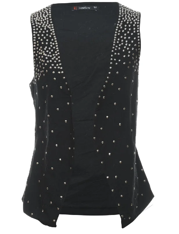 Studded Waistcoat - M Tough Men's Tactical