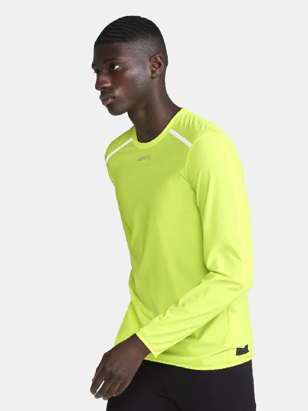 Mens PRO Hypervent Lumen Running Wind Top Classic Men's Pin