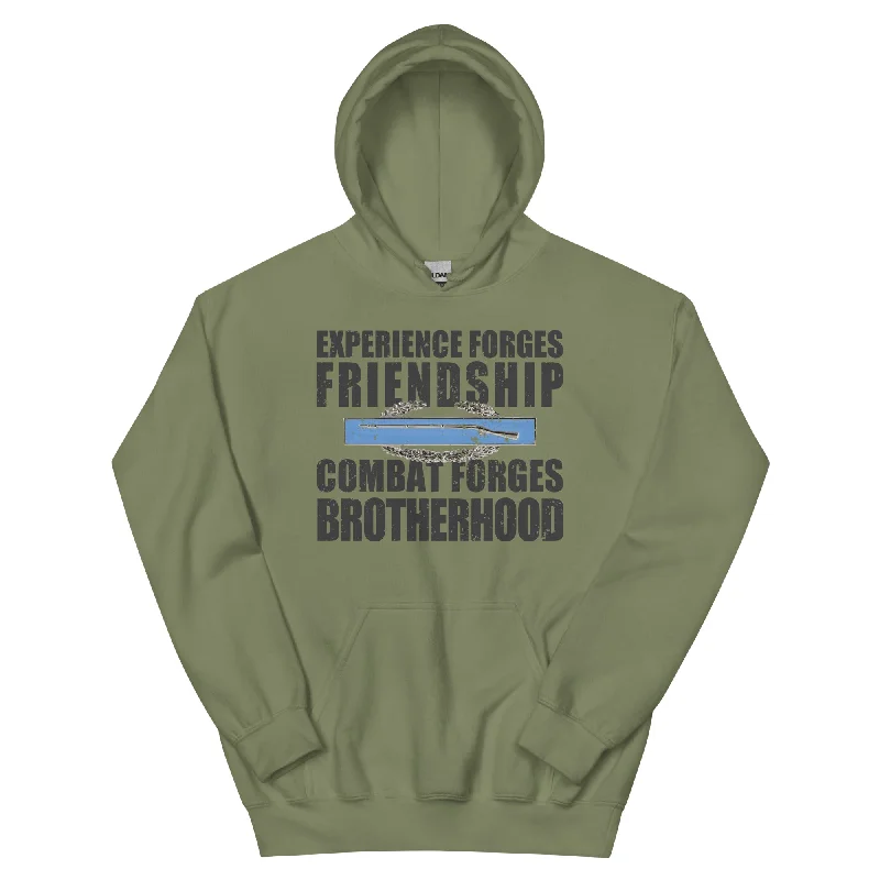 CLT - Combat Forges Brotherhood Hoodie Minimalist Men's Casual 