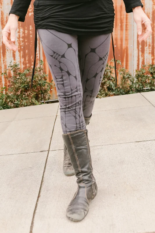 Arrow Leggings - Gray/Black Minimalist Men's Casual 