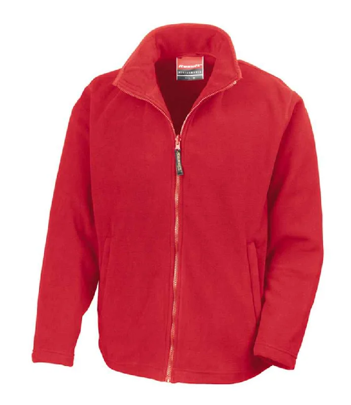 Result Horizon High Grade Micro Fleece Jacket | Cardinal Red Sharp Men's Italian