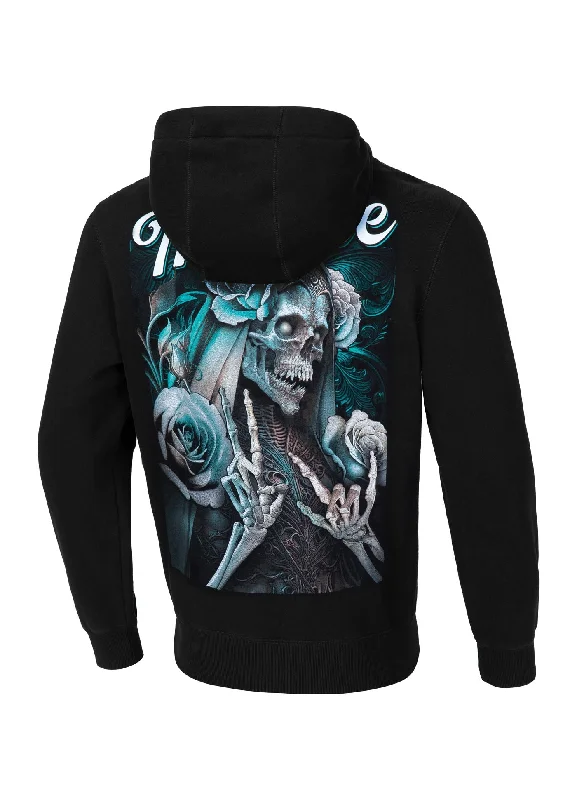 Men's Hoodie Santa Muerte Minimalist Men's Casual 