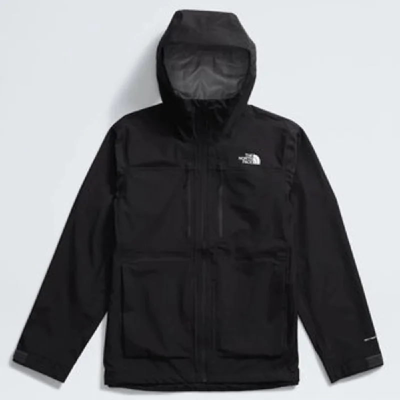 The North Face Vista NF0A86NTJK2 Rain Jacket Men's 2XL Black Long Sleeve CLO112 Youthful Men's Pop