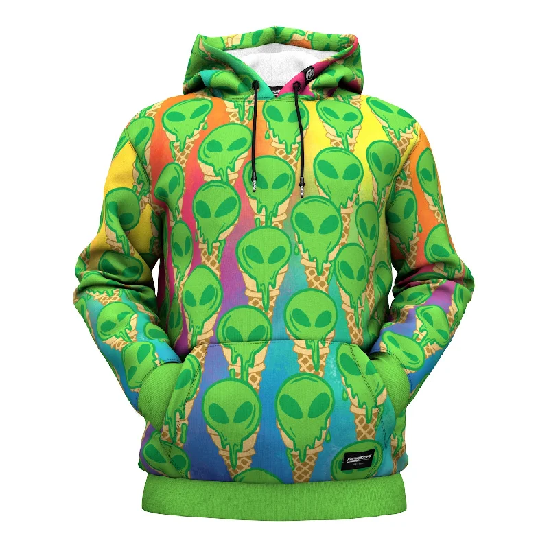 UFO Ice Cream Hoodie Trendy Men's Bucket