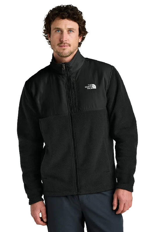 The North Face Mens Highest Peak Fleece Full Zip Jacket - Black - New Adventure