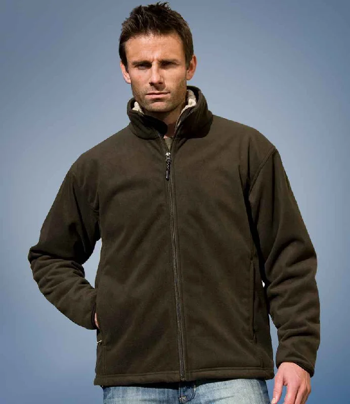 Result Urban Extreme Climate Stopper Fleece Jacket | Moss Tough Men's Military