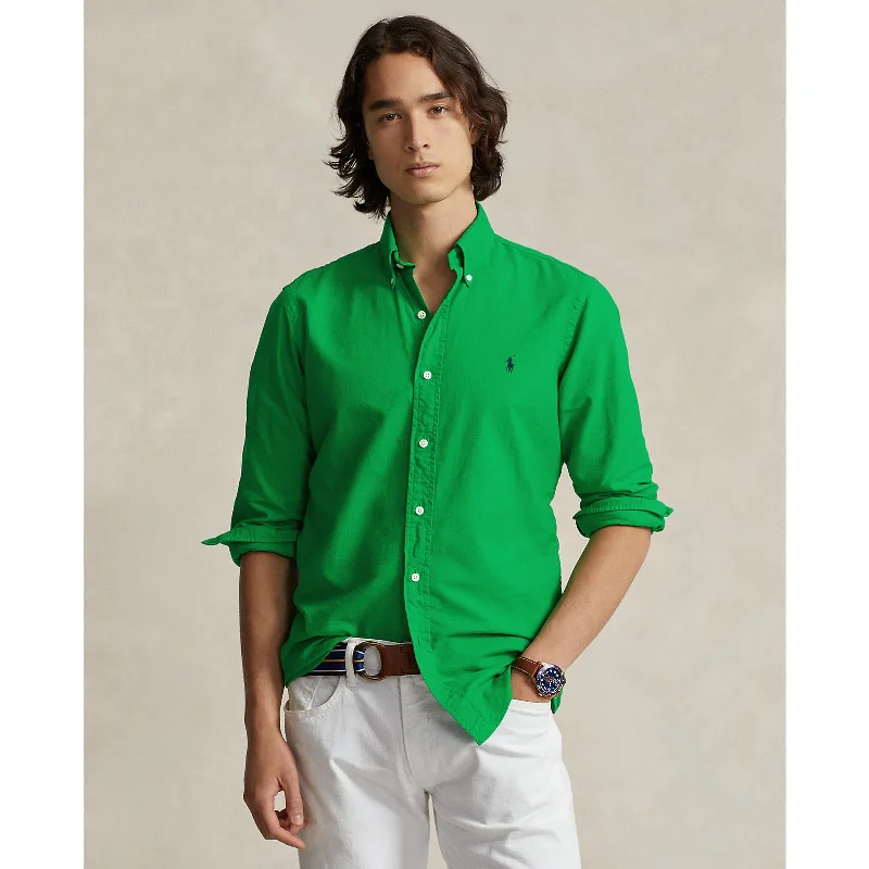 Polo Ralph Lauren - Oxford Shirt - Green Preppy Men's College