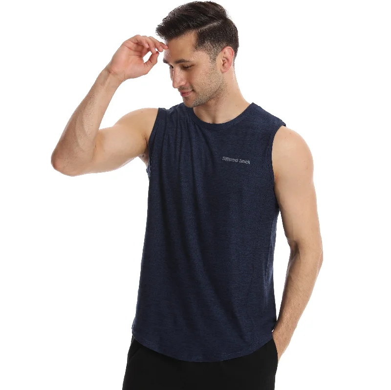 Crew Neck Muscle Tank Top | Active Gym Sleeveless | Men’s Unique Men's Upcycled