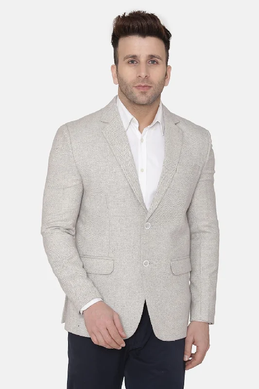 Tweed Silver Blazer Organic