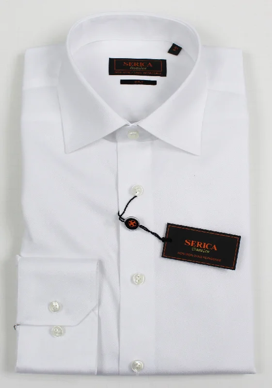 SERICA CLASSICS WHITE TWILL Sophisticated Men's French