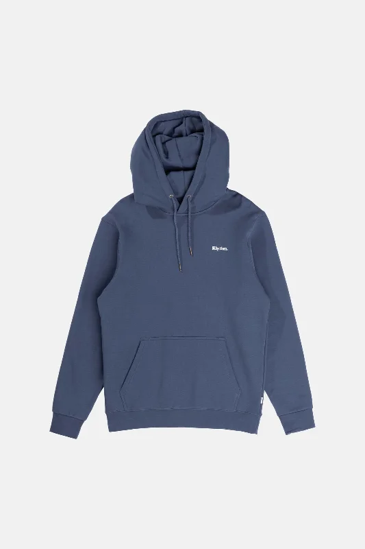 Brand Fleece Hood Navy Bold Men's Statement