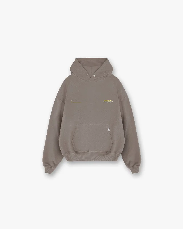 Patron Of The Club Hoodie - Washed Olive Tailored