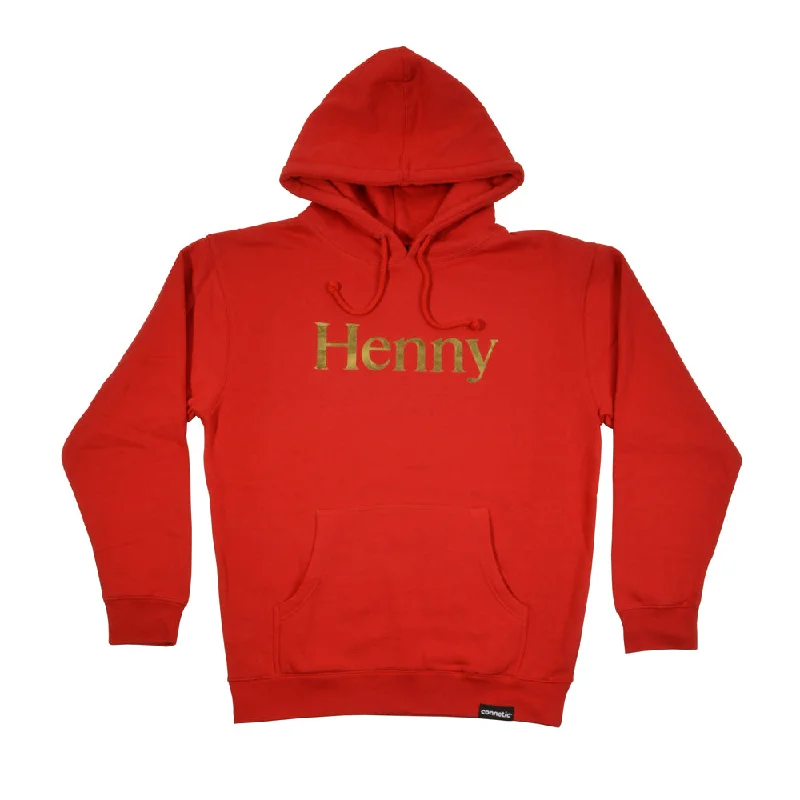 Henny Logo Hoodie Traditional Men's Wool