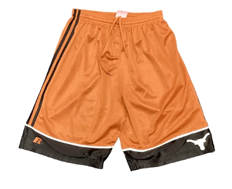 Russell Longhorn Short Burnt Orange M Confident Men's Power