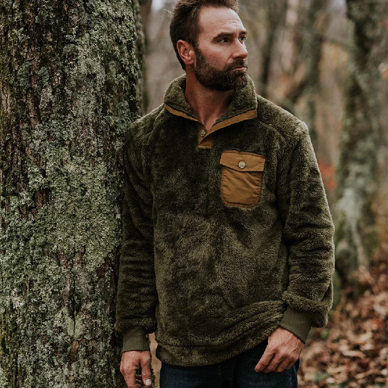 Kodiak Fleece Pullover | Birchwood Green Business