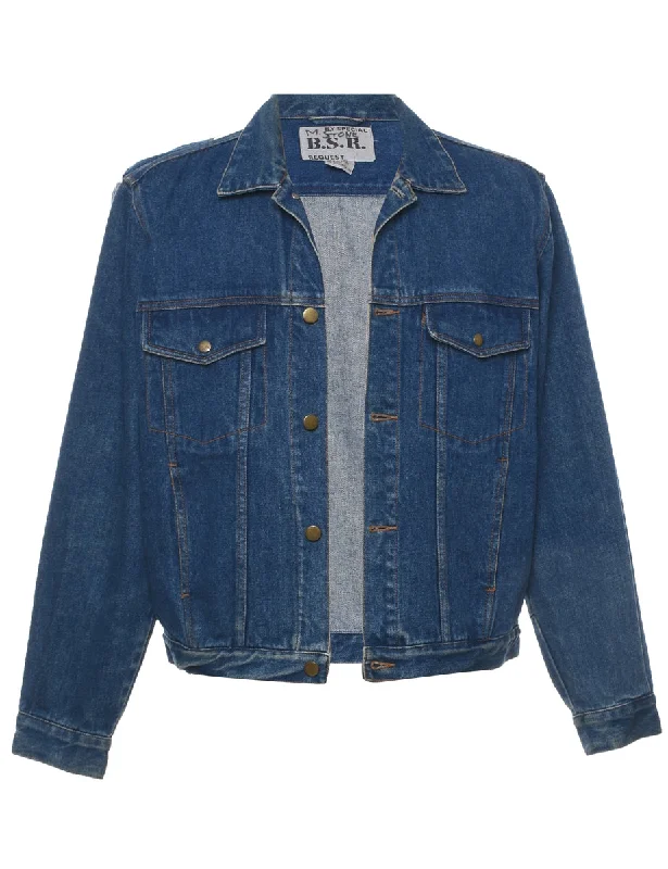 Indigo Denim Jacket - L Adventure