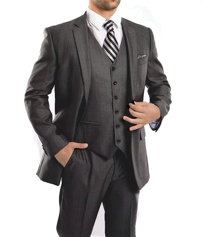 Slim Fit Formal Dinner Show Blazer in Copper Refined Men's Hand