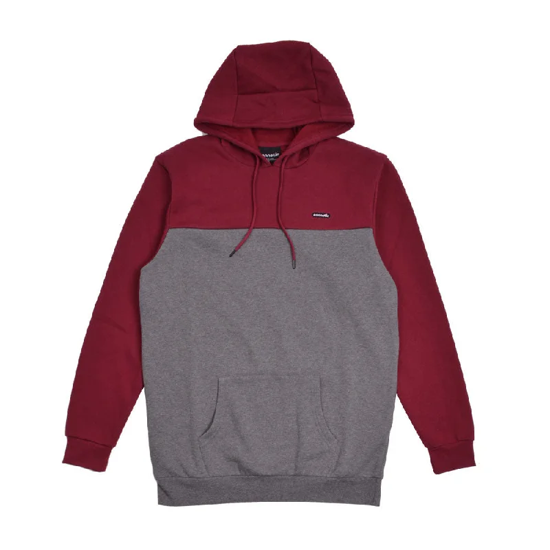 Deck Logo Two-Tone Hoodie Hip Men's Urban