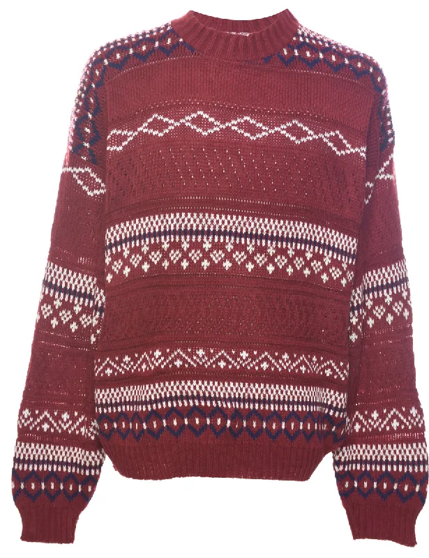 Ellen-D Nordic Jumper - XL Trendy Men's Oversized