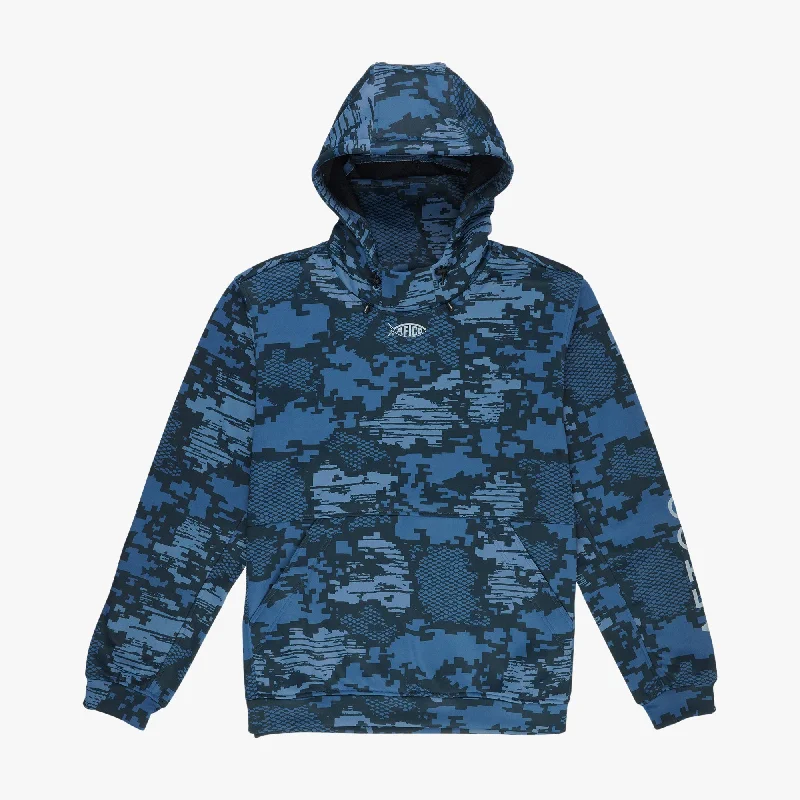 Reaper Camo Sweatshirt Stylish Men's Neon