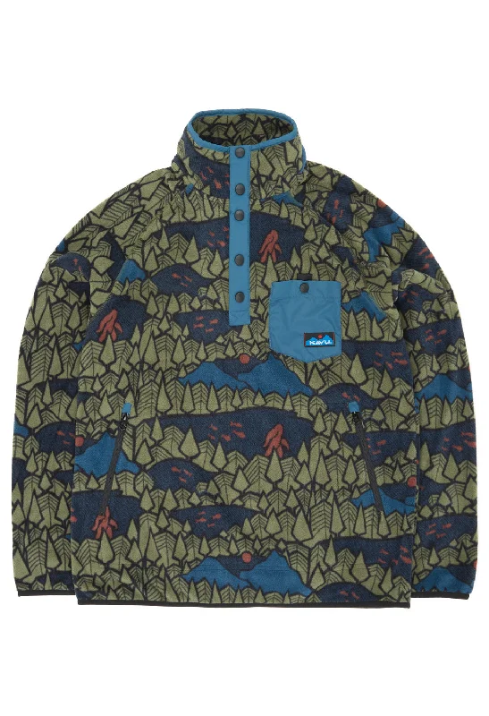 KAVU Men's Teannaway Fleece - Sasquatch Twilight Refined Men's Velvet