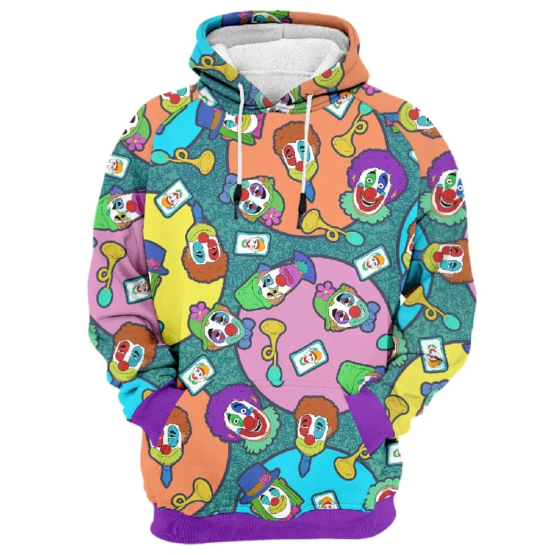 Clowns Hoodie Bohemian Men's Free