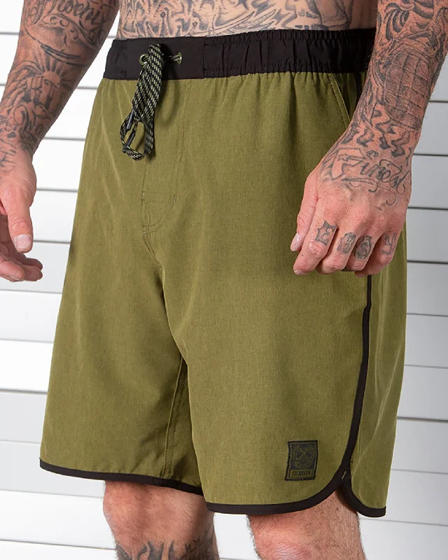 Chad Shorts - O.D. Green Trendy Men's Bucket