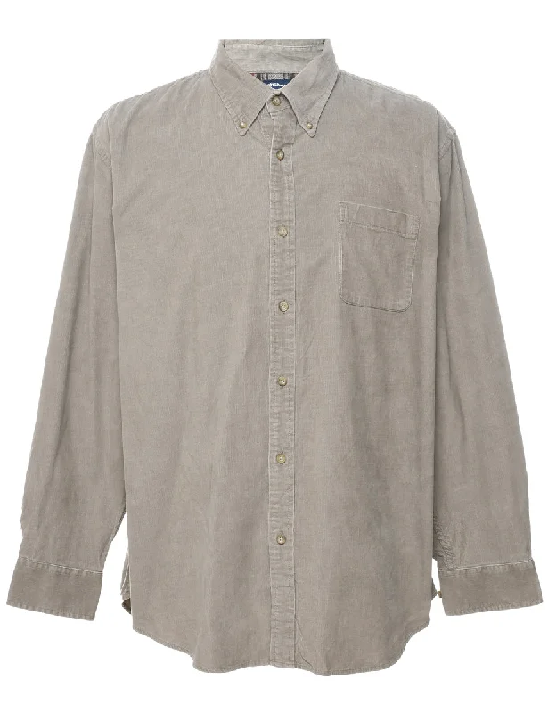 Croft & Barrow Corduroy Shirt - XL Laid