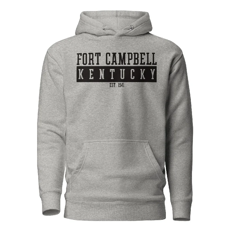 Fort Campbell Hoodie Casual Men's Loose