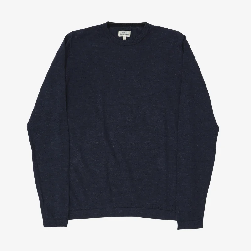 Merino Wool Sweater Modern Men's Tech