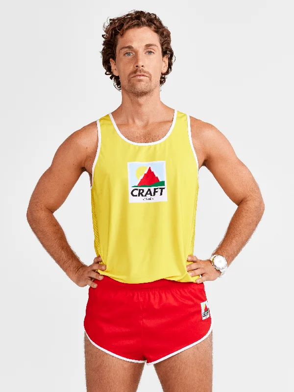 Men's Retro Elite Custom Singlet Youthful Men's Pop