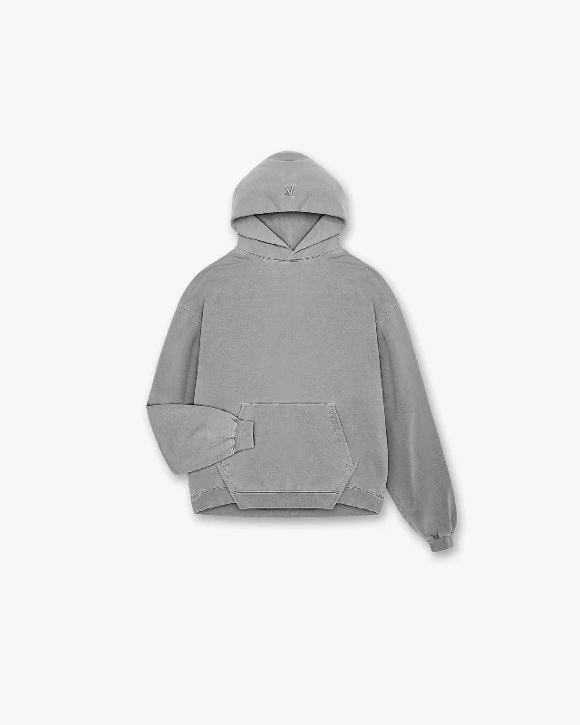 Initial Hoodie - Ultimate Grey Sleek Men's Contemporary 