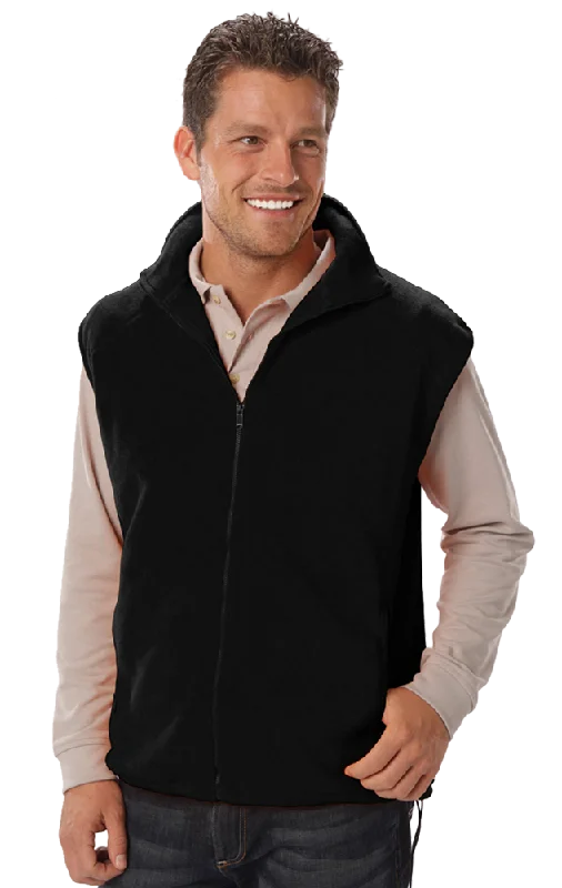 Blue Generation Polar Fleece Vest Edgy Men's Punk