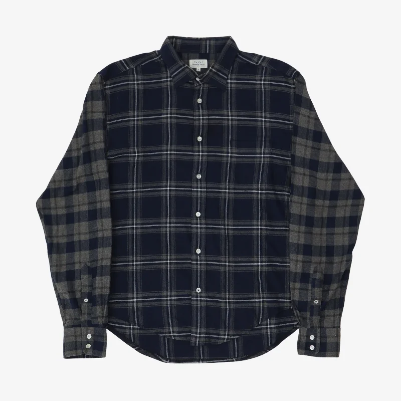 Flannel Shirt Luxurious Men's High