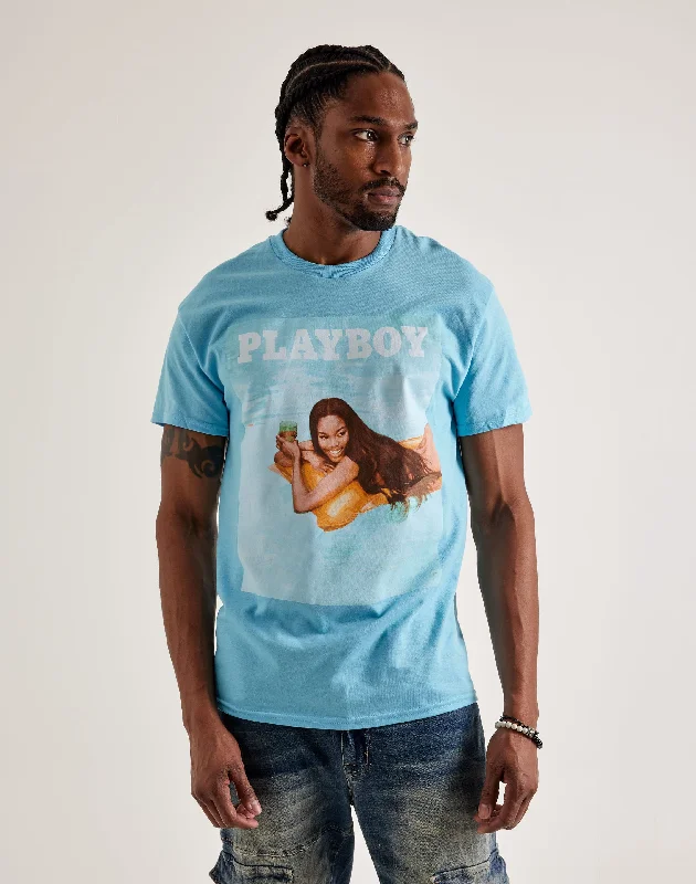 Merch Traffic Playboy Pool Tee Refined Men's European