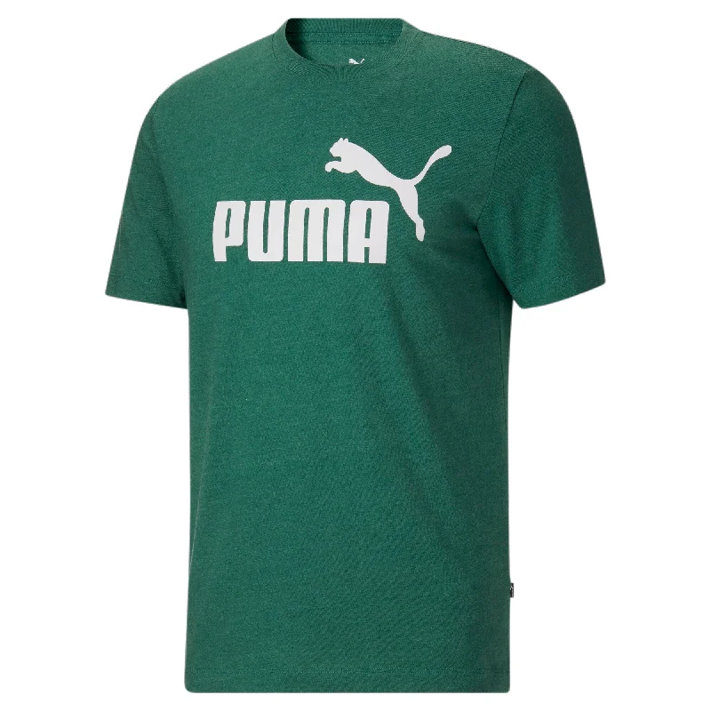 PUMA Men's Essentials Heather Tee Athletic Men's High