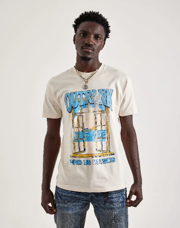 Outrank Find Us Outside Tee Hip Men's Retro