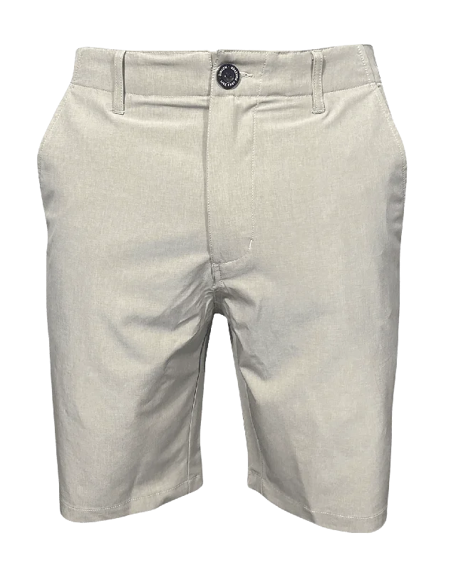 Hybrid Shorts - Khaki Preppy Men's College