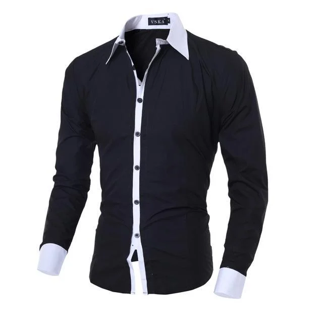 Two-Tone Casual Shirt Street