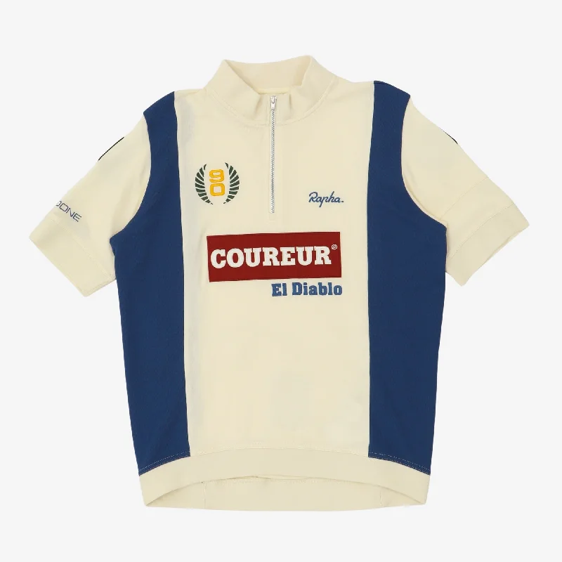 Futuro Coureur Retro Cycling Jersey Casual Men's Japanese 