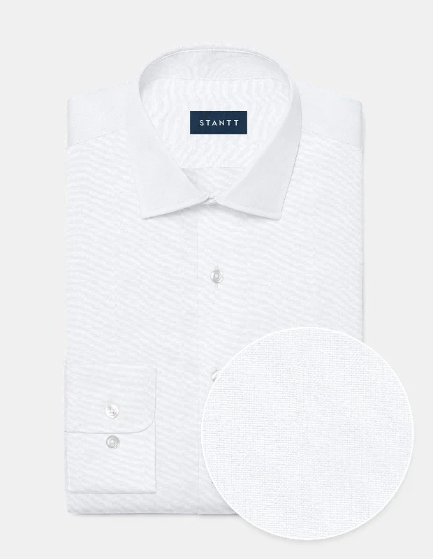 Oxford - White Modern Men's 